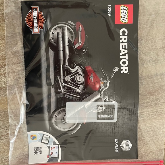 Lego Harley Davidson Fay Boy -#10269 - used - Picture 7 of 12